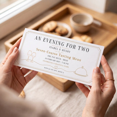 Evening for Two Experience Voucher in white